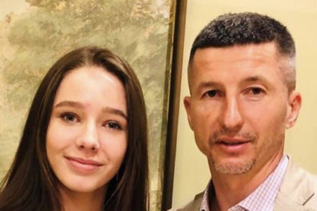 Евгений Алдонин и дочь Вера