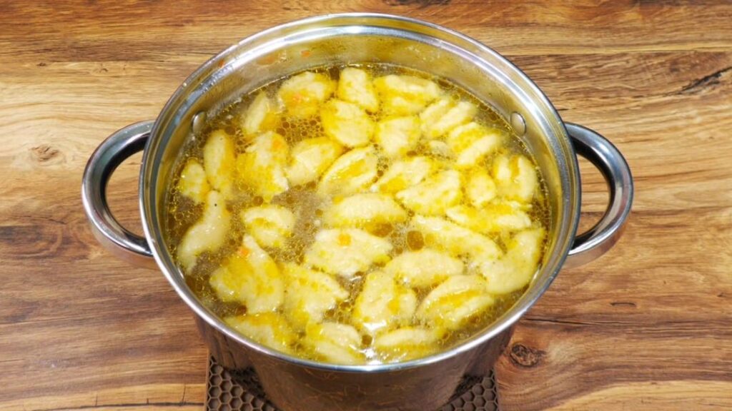 суп бёрх, суп с клёцками, рецепт супа, рецепт простого супа, калорийность супа, вкусный суп рецепт