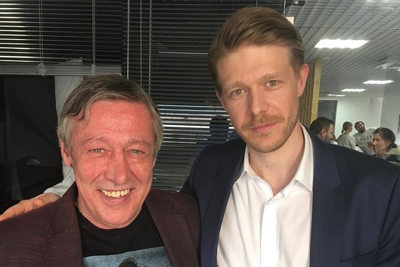 Никита Ефремов с отцом