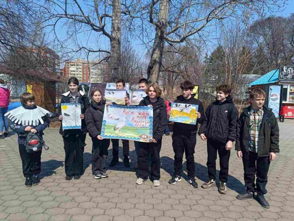 День аиста в Благовещенске