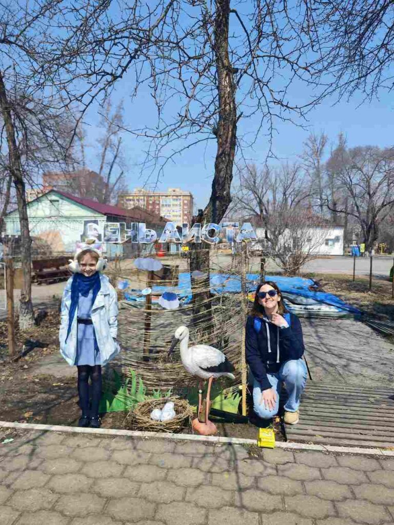 День аиста в Благовещенске