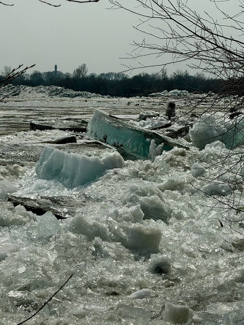 Очевидцы: река Зея проснулась