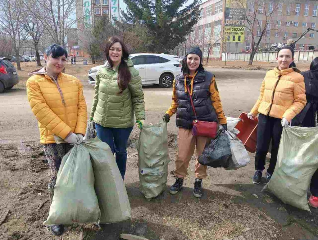 Субботник в Благовещенске