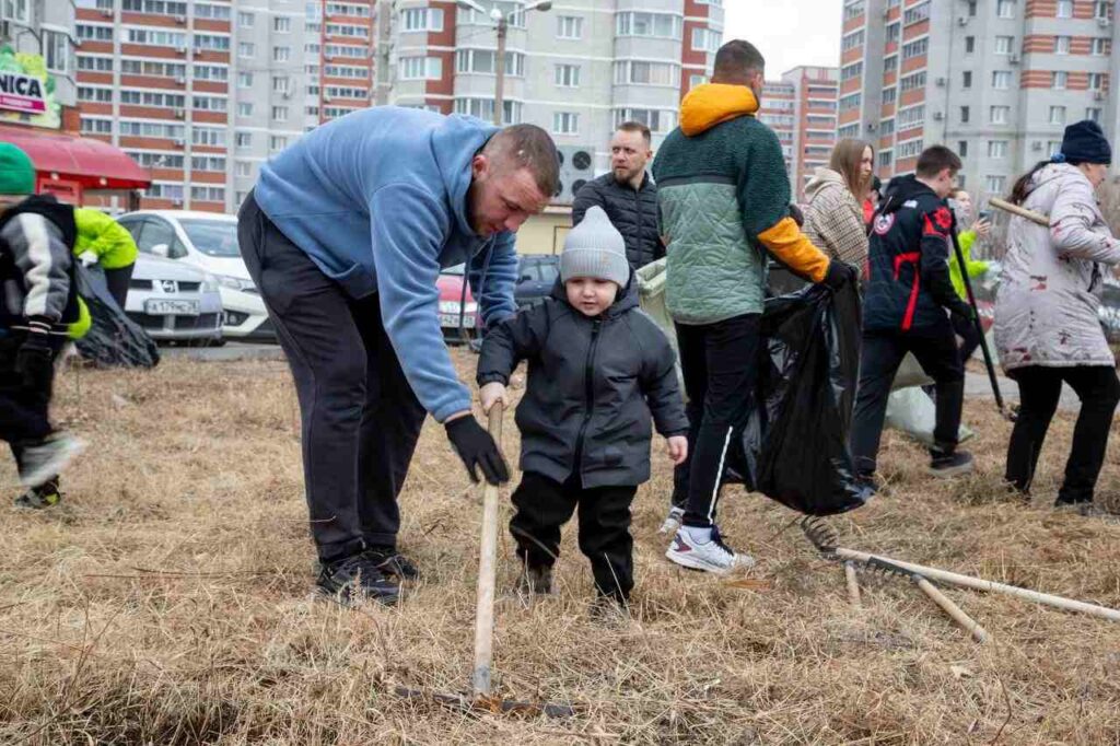 Субботник в Благовещенске