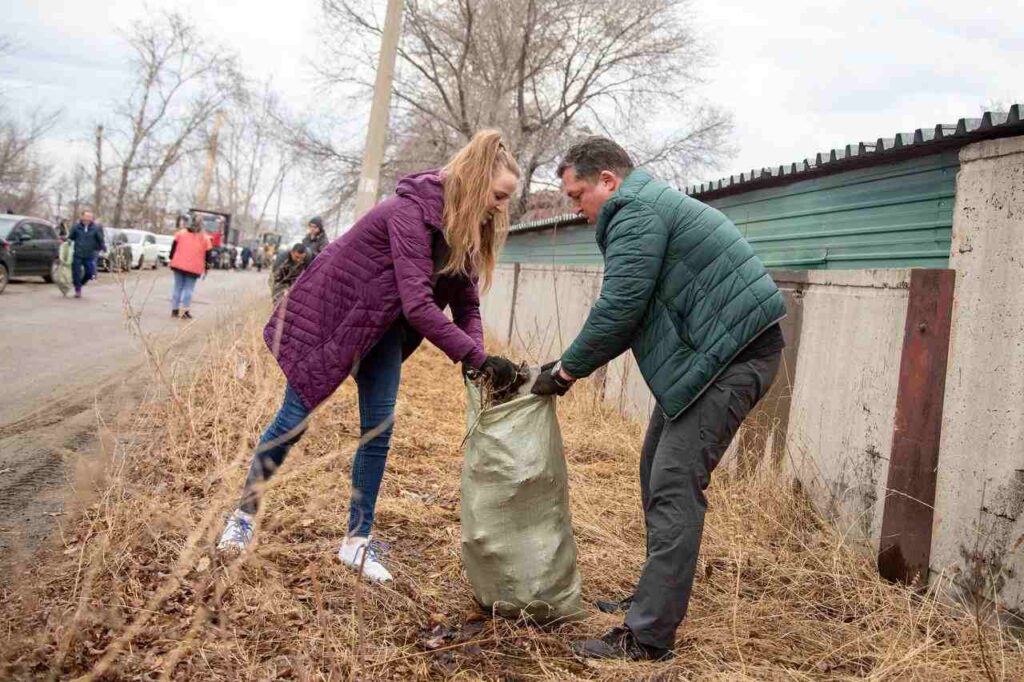 Субботник в Благовещенске