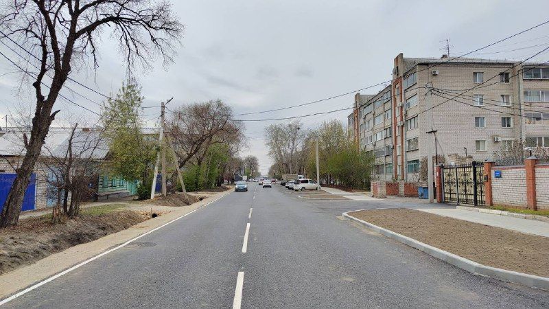 Улицу Тенистую в Благовещенске отремонтировали раньше срока