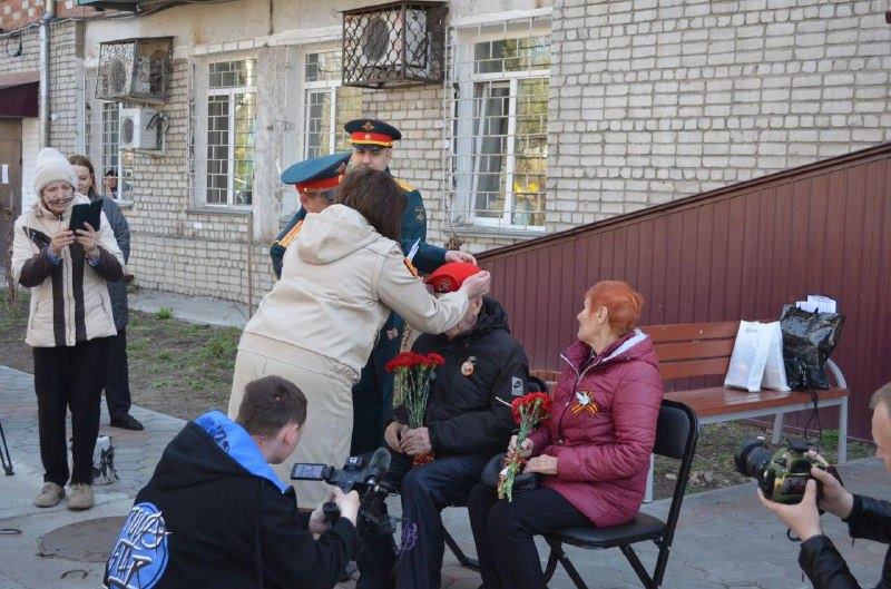 Столетний ветеран ВОВ вступил в ряды амурской юнармии