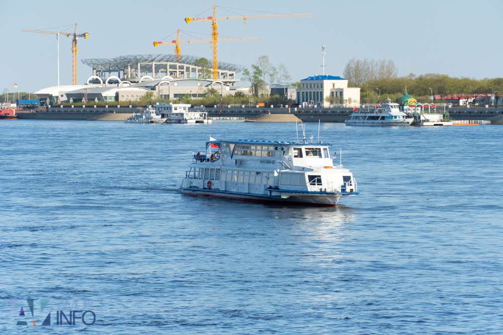 В Благовещенске изменились правила проезда на прогулочном теплоходе