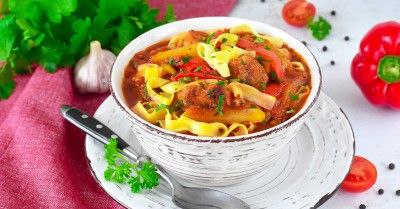 Вермишелевый суп