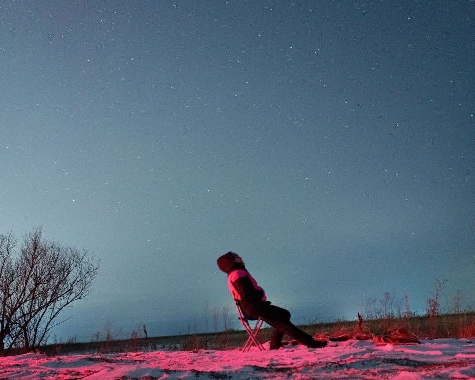 звездное небо, тротуарные наблюдения