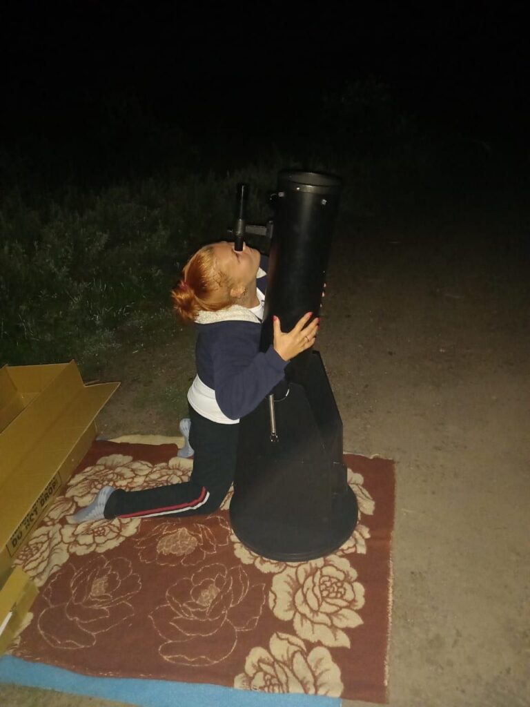 звездное небо, тротуарные наблюдения