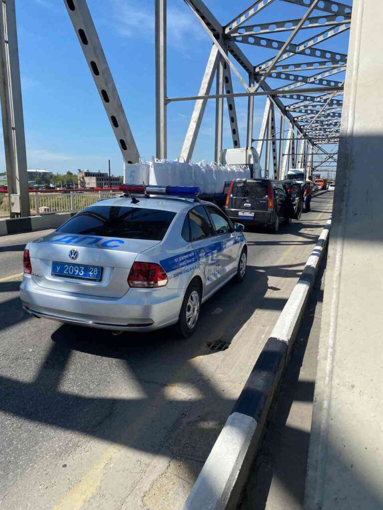 движение затруднено