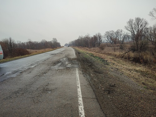 На амурской трассе готовятся к ремонту нового участка