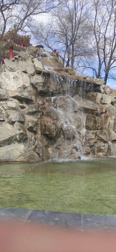 Парк Дружбы, водопад