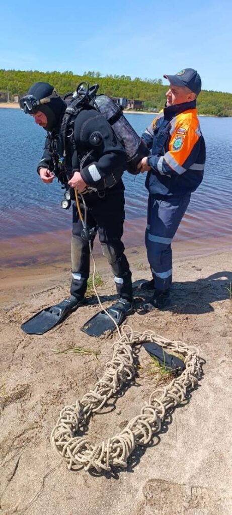 спасатели, водолазы