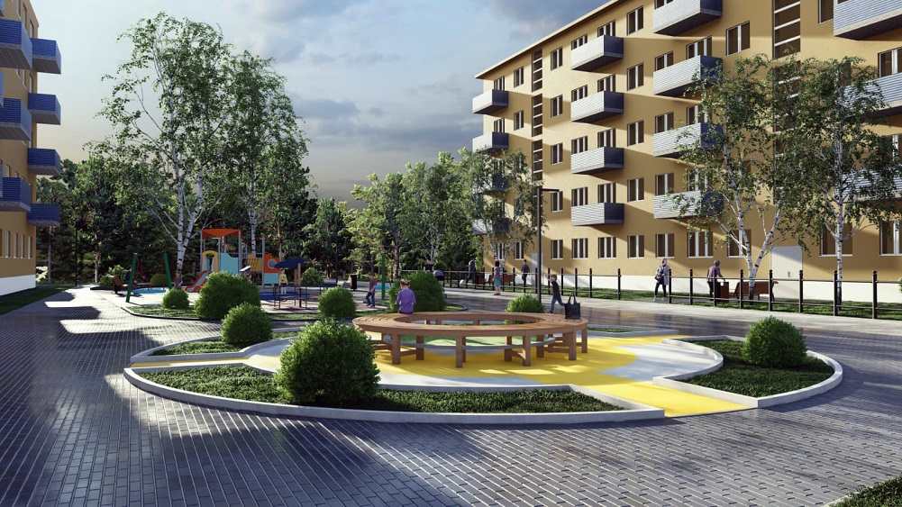 благоустройство дворов, военные городки
