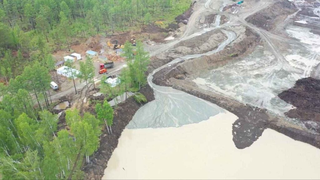 золотодобыча