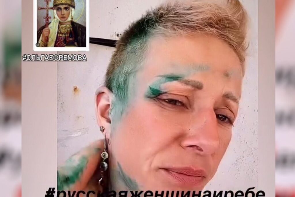 Актрису Ольгу Ефремову избил итальянский муж и похитил их сына