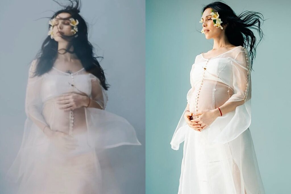 Экс-солистка группы «Фабрика» Сати Казанова впервые станет мамой в 41 год