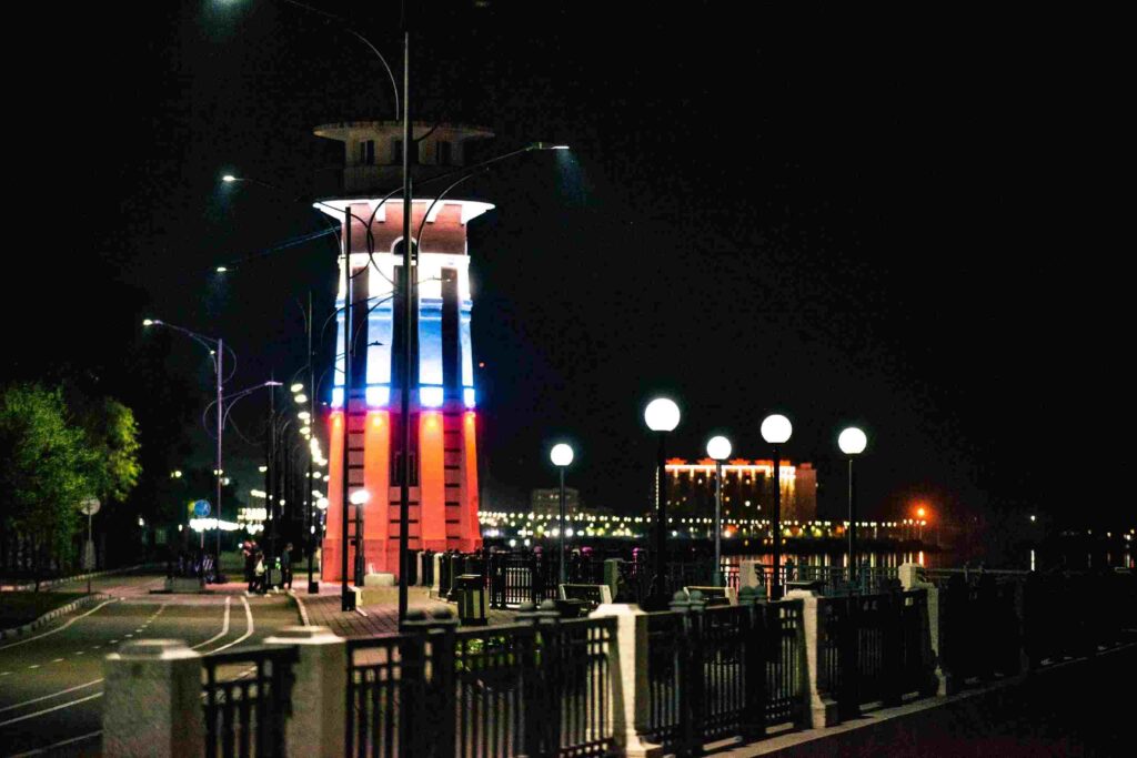 где отдохнуть в Благовещенске, пешие прогулки по Благовещенску, красивые места Благовещенска, набережная Амура