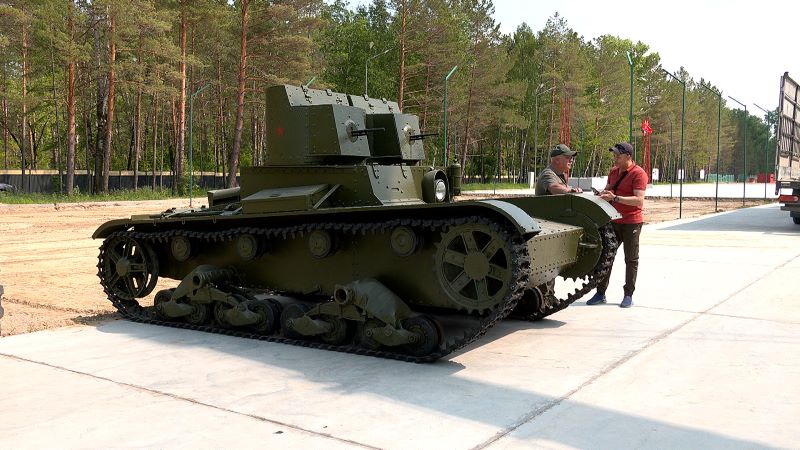 «Единственный в области»: амурчанам покажут раритетный танк