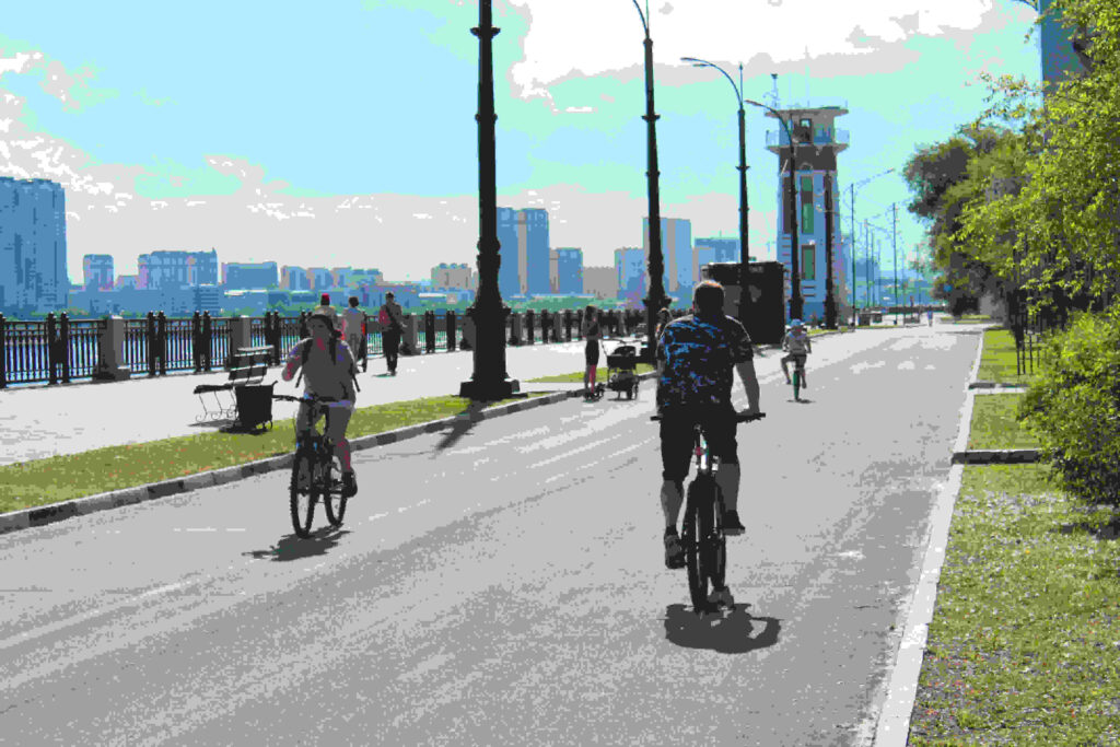 где отдохнуть в Благовещенске, пешие прогулки по Благовещенску, красивые места Благовещенска, набережная Амура