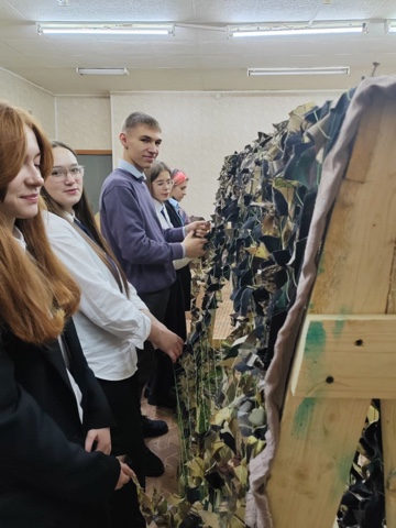 маскировочные сети, СВО, Тында