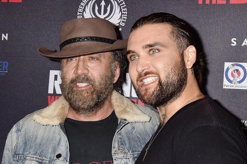 Николас Кейдж с сыном