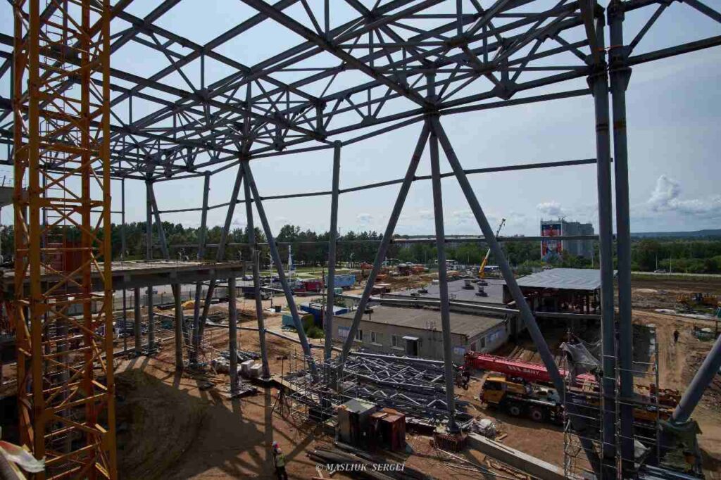 Амурчанам показали, как строится новый пассажирский терминал аэропорта Благовещенска