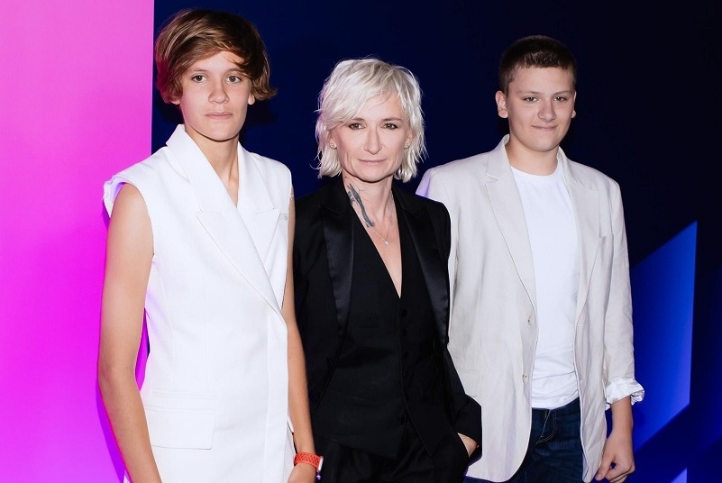 Диана Арбенина с детьми