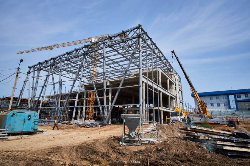 Амурчанам показали, как строится новый пассажирский терминал аэропорта Благовещенска