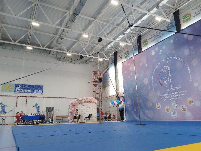 Лучшие на пилоне: в Благовещенске прошел открытый кубок по женским видам спорта