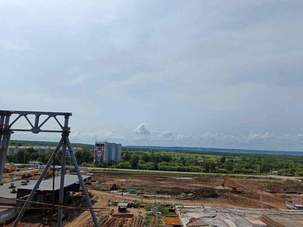 Амурчанам показали, как строится новый пассажирский терминал аэропорта Благовещенска