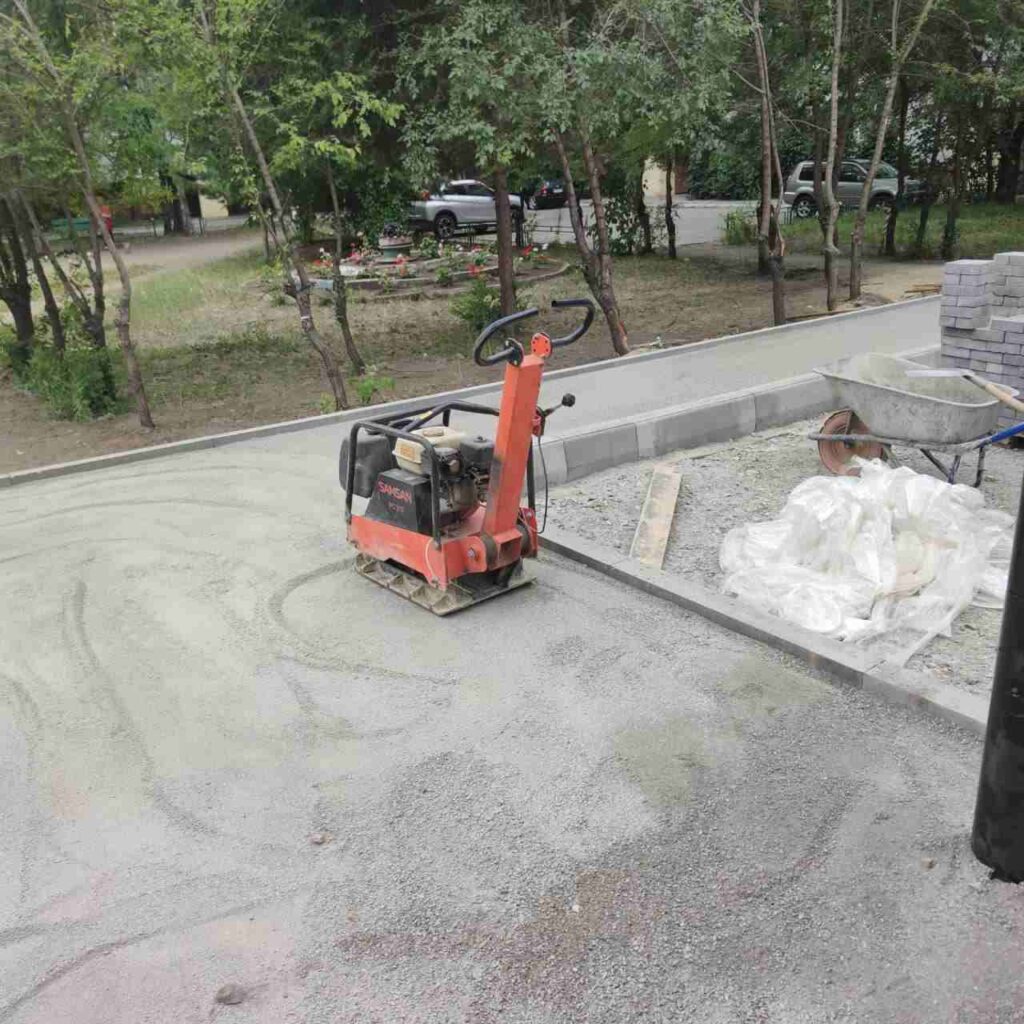 Ремонт двора