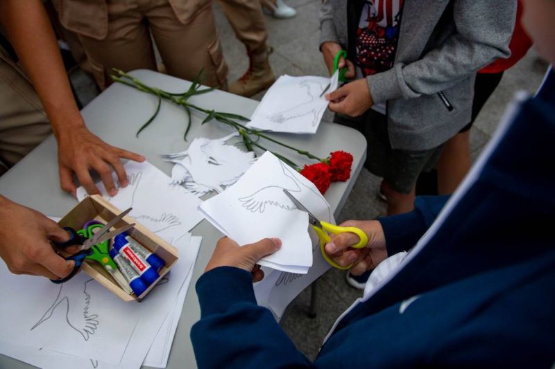 Память детей-жертв войны в Донбассе почтили в Амурской области