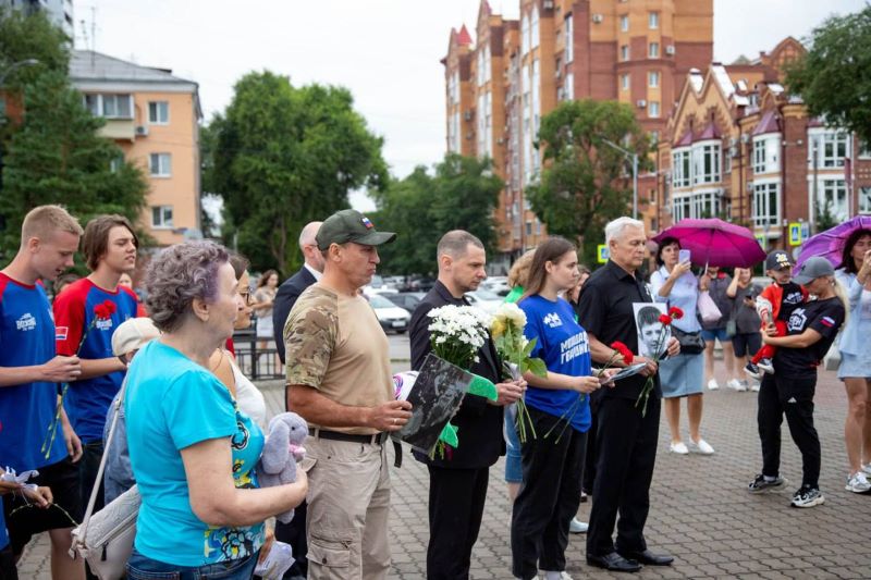 Память детей-жертв войны в Донбассе почтили в Амурской области