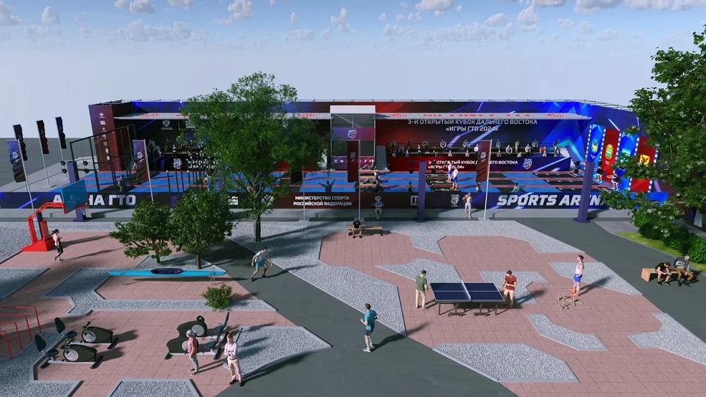 ВЭФ, выставка «Улица Дальнего Востока», спортивные павильоны