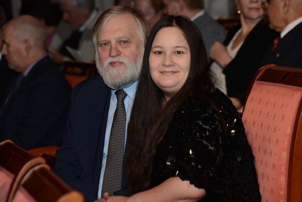 Александр Бялко с женой