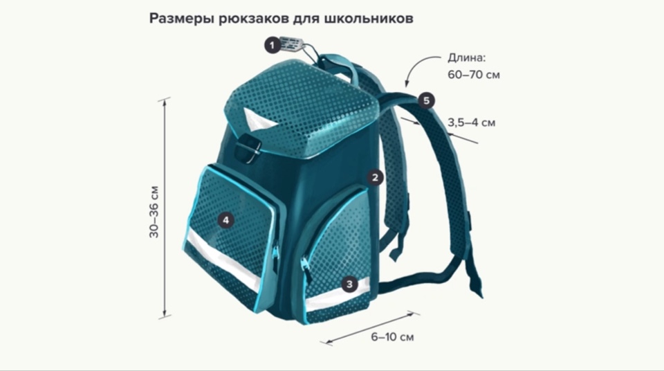 рюкзак, Роспотребнадзор, советы