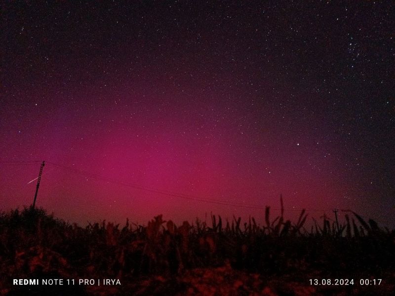 северное сияние