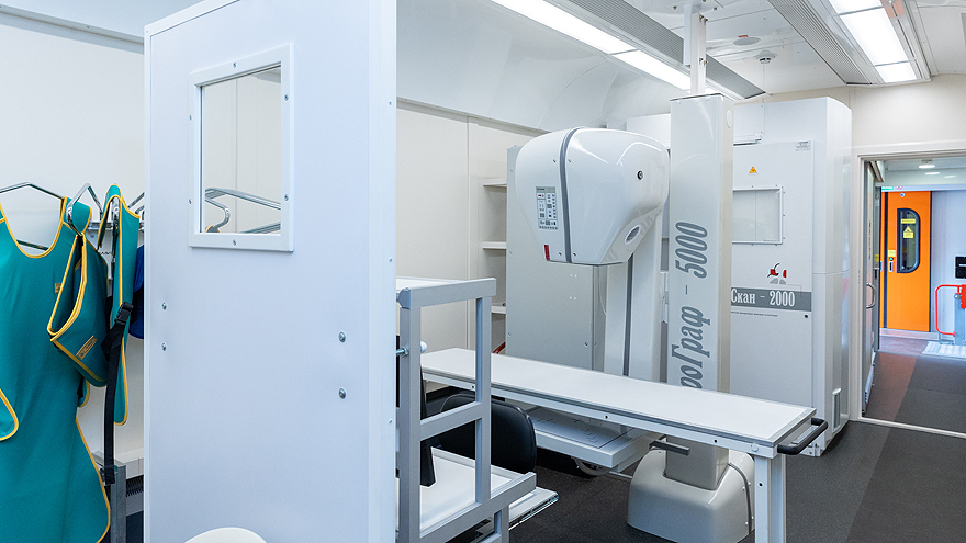 РЖД, медицинский поезд «Святой Пантелеймон»