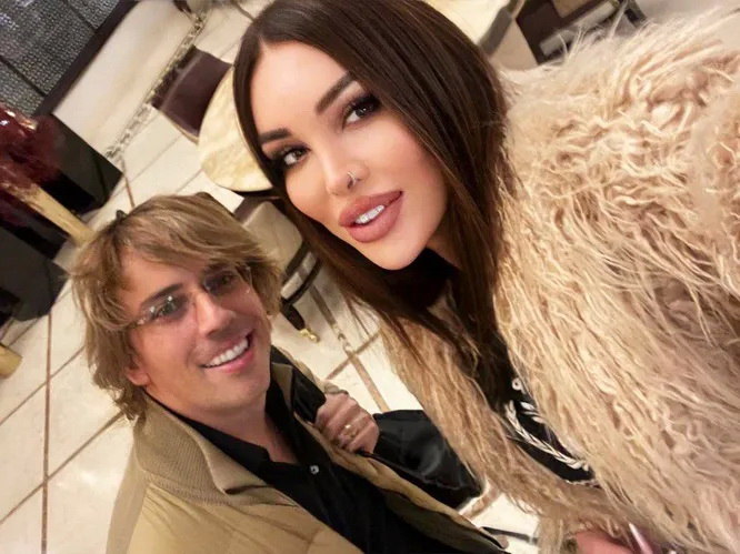 Кесария Абрамидзе и Максим Галкин