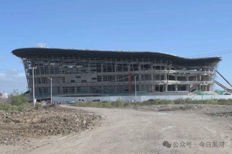 В Хэйхэ завершено строительство основных зданий для обслуживания канатной дороги через Амур