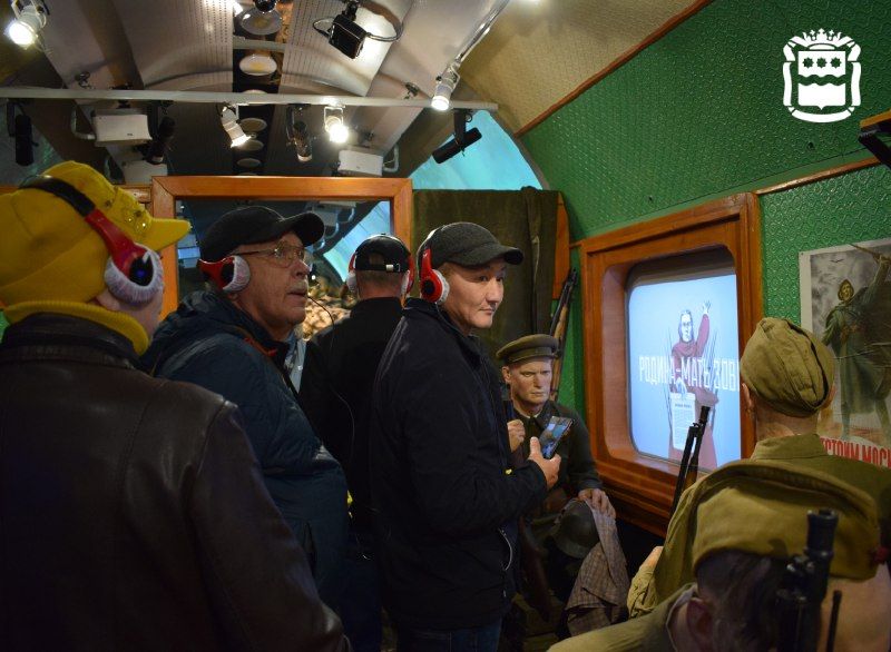 Сотни жителей Тынды посетили «Поезд Победы» в первый день стоянки