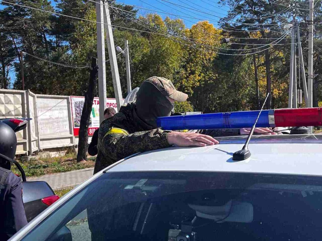 антитеррористические учения, Белогорск, автовокзал