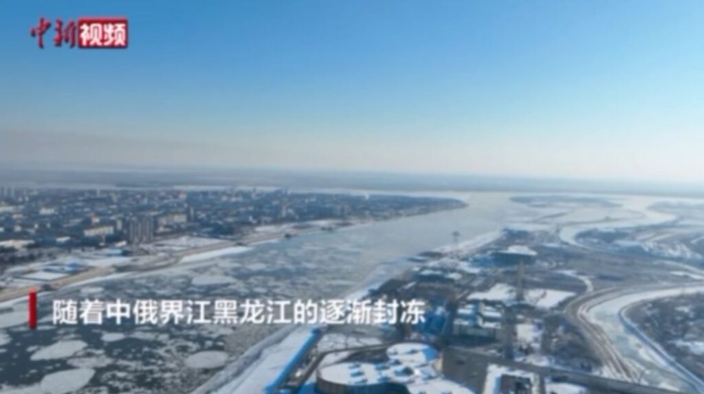 Китайские «моржи» открыли зимний сезон