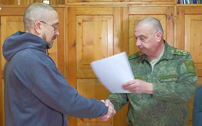 Певец Данко стал добровольцем отряда «Барс-Крым»