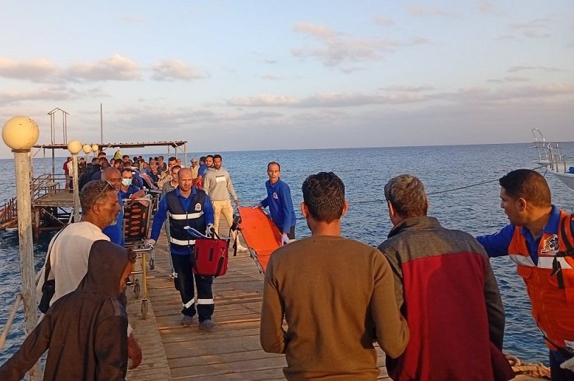 В Египте затонула яхта с туристами из 12 стран