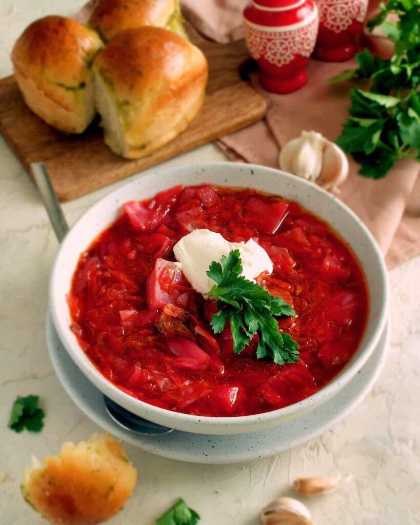 рецепт борща, борщ рецепт, борщ с мясом, борщ с фасолью, вкусный борщ, борщ с пампушками, рецепт пампушек, вегетарианский борщ