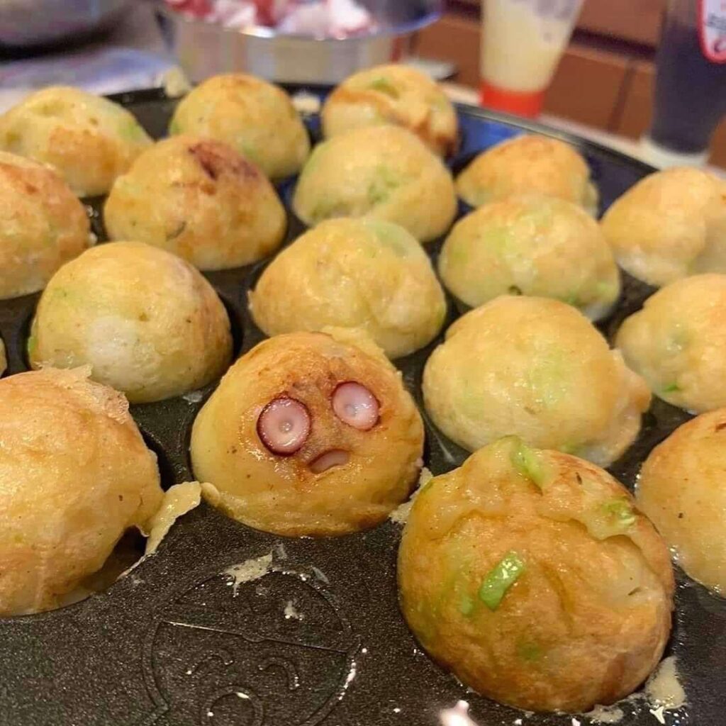 японская кухня, блюда японской кухни, рецепты японских блюд, рецепт такояки, такояки рецепт, японский бисквит